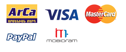 Payment Methods / Способы оплаты / Վճարման եղանակներ Payment Methods / Способы оплаты / Վճարման եղանակներ